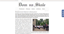 Desktop Screenshot of domnaskale.net.pl